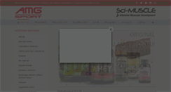 Desktop Screenshot of amgsport.net
